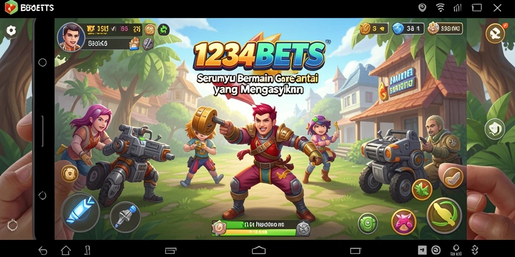 Gameplay seru dan menyenangkan di 1234BETS.