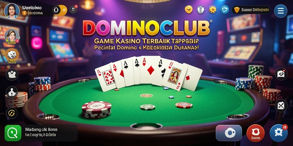 Gameplay menarik dari DOMINOCLUB dengan grafis yang memukau.