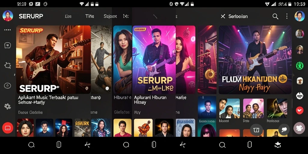 Tampilan menarik dari gameplay aplikasi SERURP yang memikat.