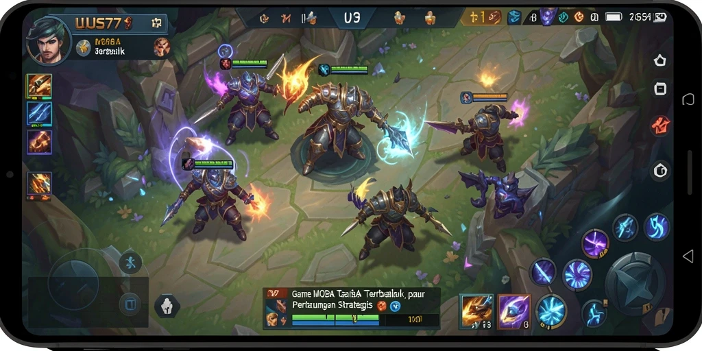 Tampilan gameplay seru di UUS777 dengan karakter yang beragam.